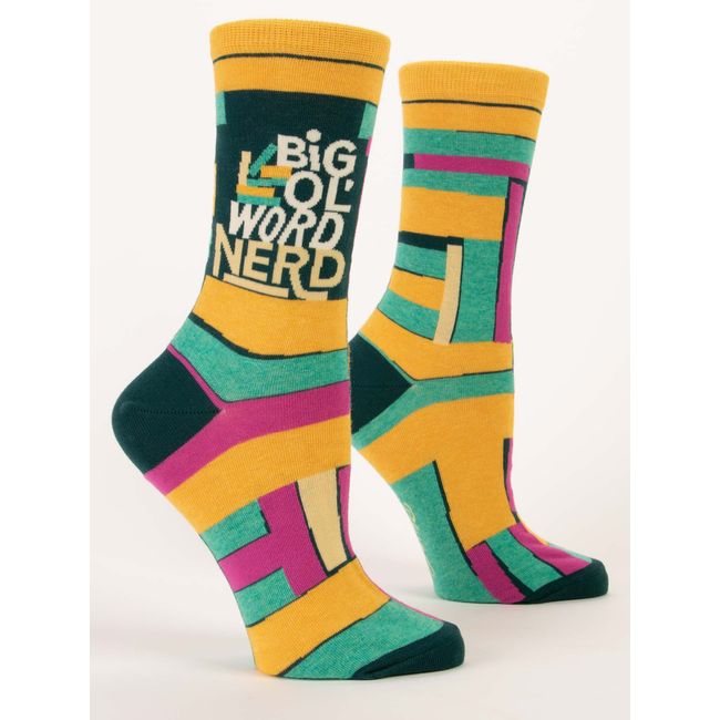 Blue Q Chaussettes Big World Nerd - femmes