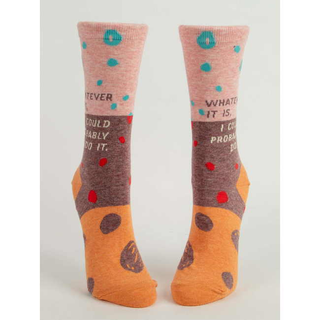 Blue Q - Socks Whatever it is, I could probably do it - size 36-41 (women)