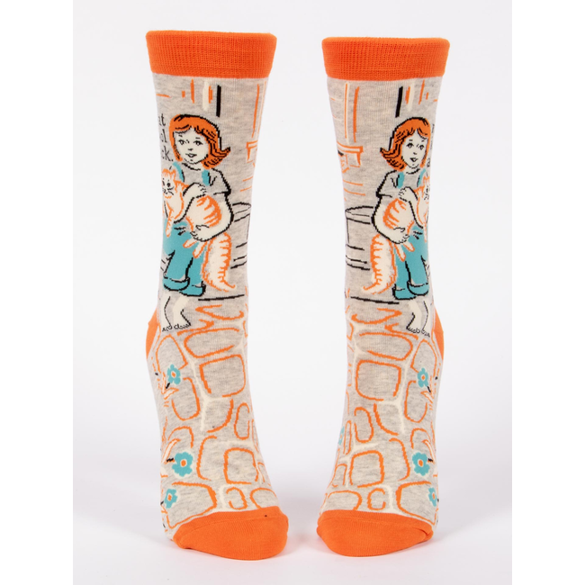 Blue Q - Socks My Cat Is Cool As Fuck - size 36-41 (women)