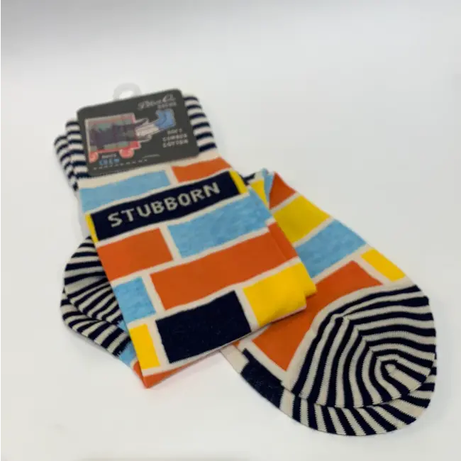 Blue Q - Socken Stubborn - Größe 40-46 (Männer)