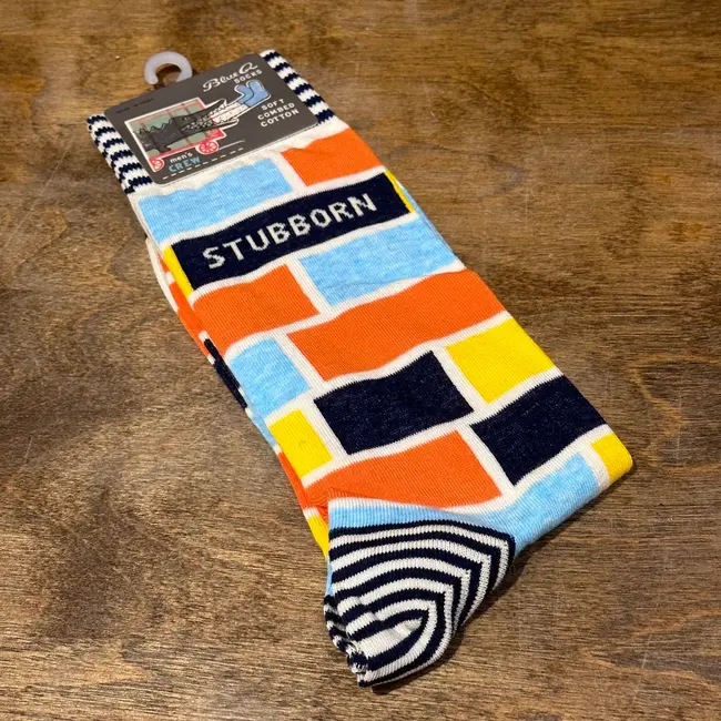 Blue Q - Socks Stubborn - size 40-46 (men)