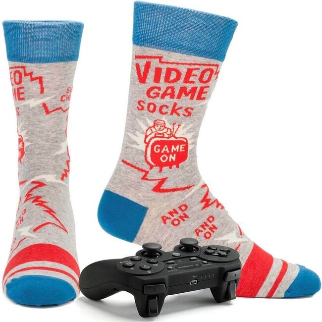 Blue Q Socks Video Game - men