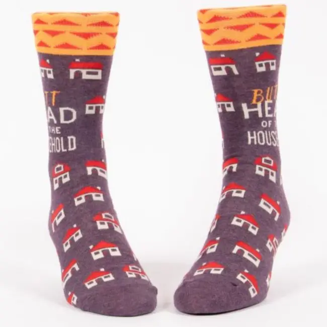 Blue Q - Socken Butthead of the Household - Größe 40-46 (Männer)