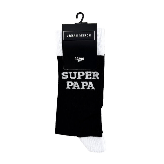 Urban Merch Socken Super Papa - Männer
