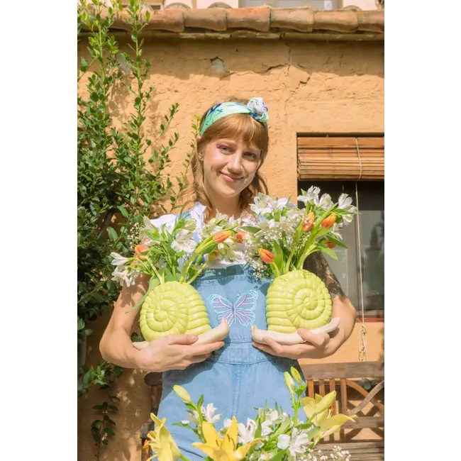 DOIY - Vase Escargot Woodland - céramique