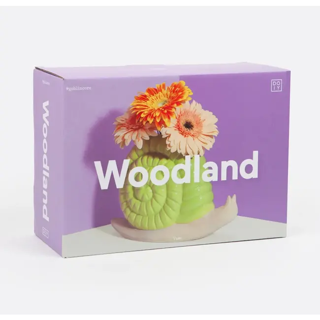 DOIY - Vase Escargot Woodland - céramique