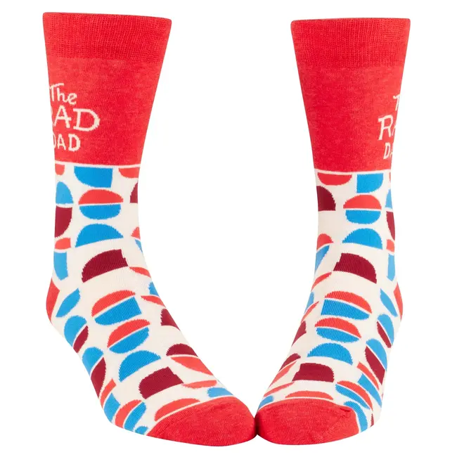 Blue Q - Chaussettes The Rad Dad  - taille 40-46 (hommes)