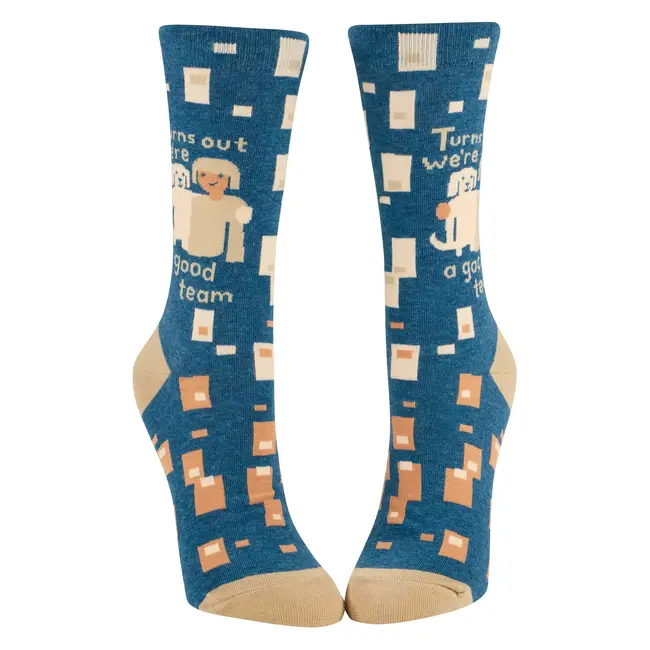 Blue Q - Socks Turns Out We're A Good Team - size 36-41 (women)