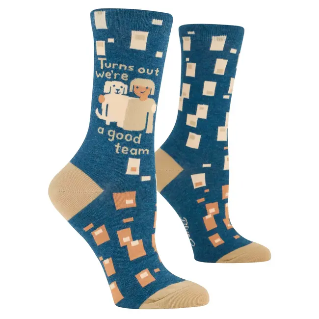 Blue Q Socks  Turns Out We're A Good Team - women