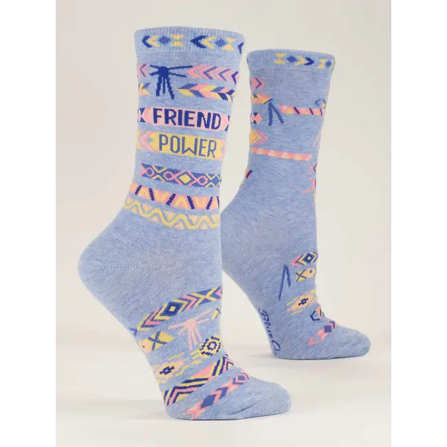 Blue Q - Chaussettes  Friend Power - taille 36-41 (femmes)