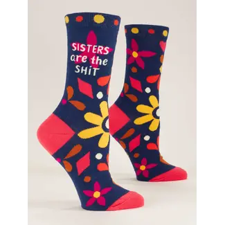 Blue Q Socks Sisters Are The Shit - women