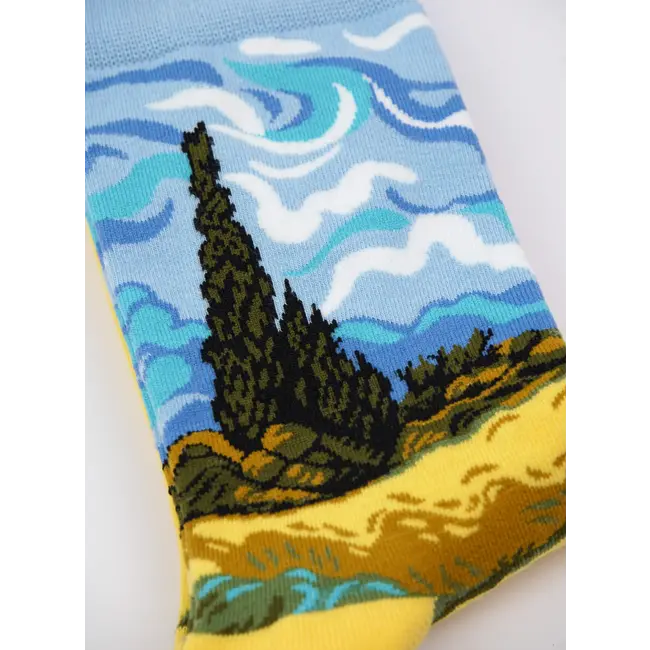 Kunstsokken - Sokken Van Gogh Cadeauset - 3 paar