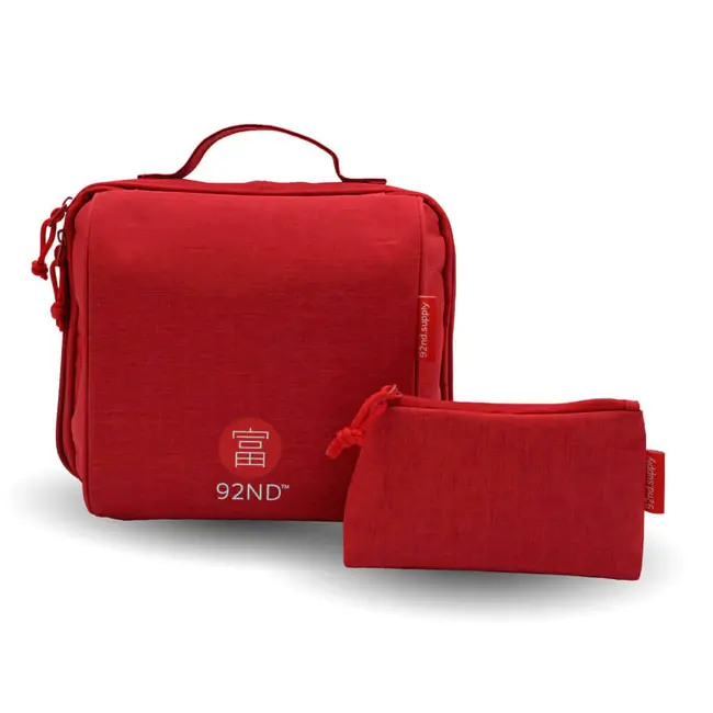 92ND - Trousse de Toilette Doppio Red - femmes