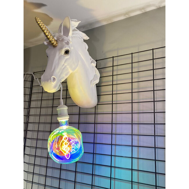 Werner Voß Werns - Lampe Murale - Lampe Animale - Licorne Hugh - blanc/doré