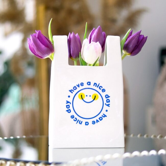 Fluid Market - Vase Plastic Bag - Keramik