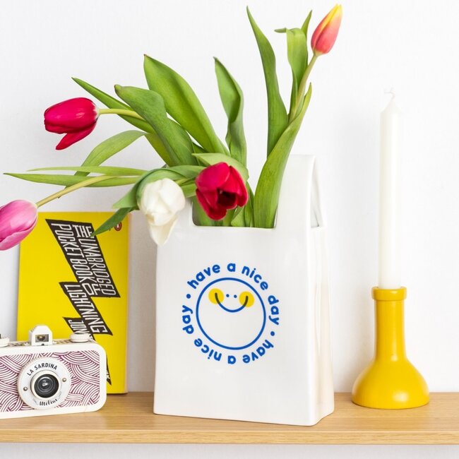 Fluid Market - Vase Plastic Bag - ceramic