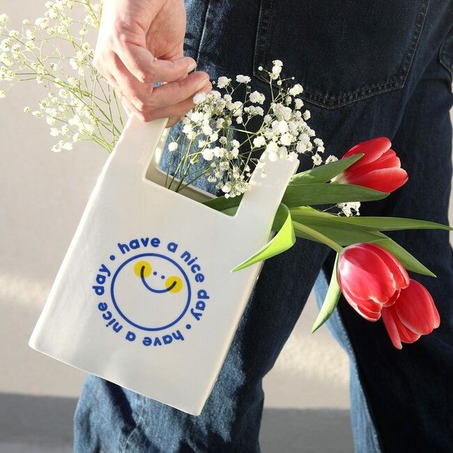 Fluid Market - Vase Plastic Bag - ceramic