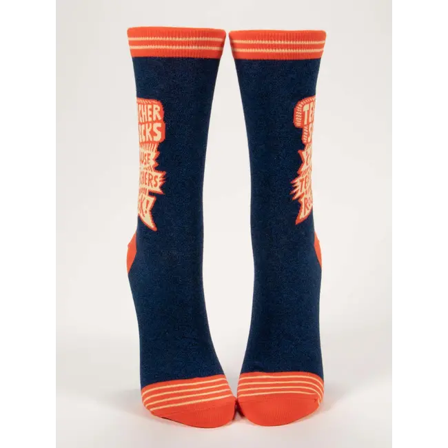 Blue Q - Socken Teachers Rock - Größe 36-41 (Damen)