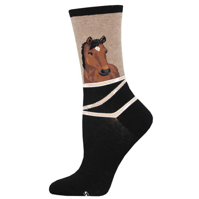 SockSmith - Socks Hey Neigh-Bor - horse - size 36-41 (women)