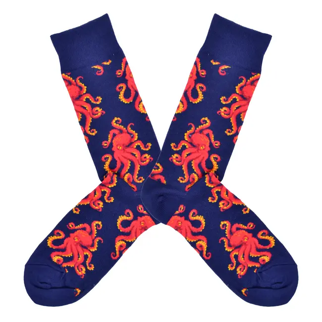 SockSmith - Socks Socktopus  Blue - size 40-46 (men)
