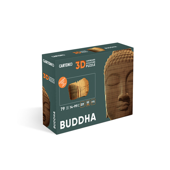Cartonic - 3D Sculptuur Puzzel Buddha