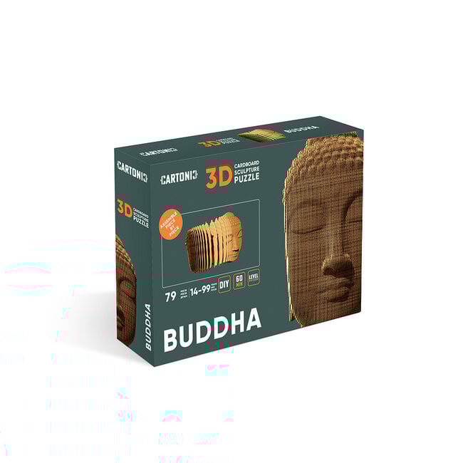 Cartonic - Puzzle Sculpture 3D Buddha
