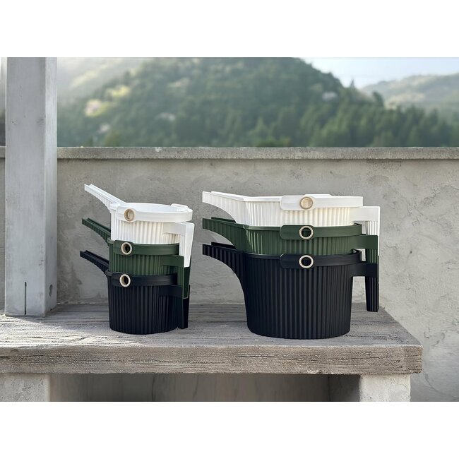 Hachiman - Arrosoir Beetle Garden - 5L blanc