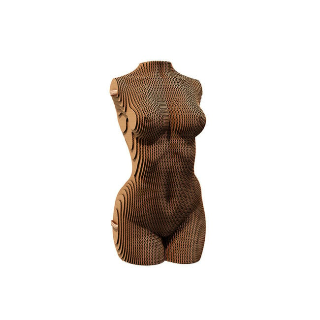 Cartonic - 3D-Skulptur-Puzzle Torso einer Frau