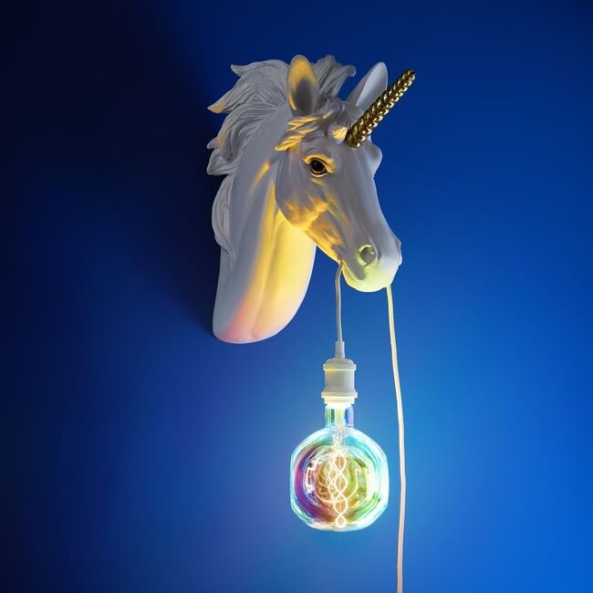 Werner Voß Werns - Ampoule spirale LED Iris XL - irisé - culot E27