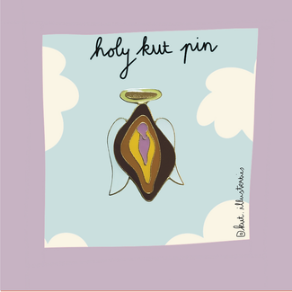 KUT.illustraties Pin Holy Kut