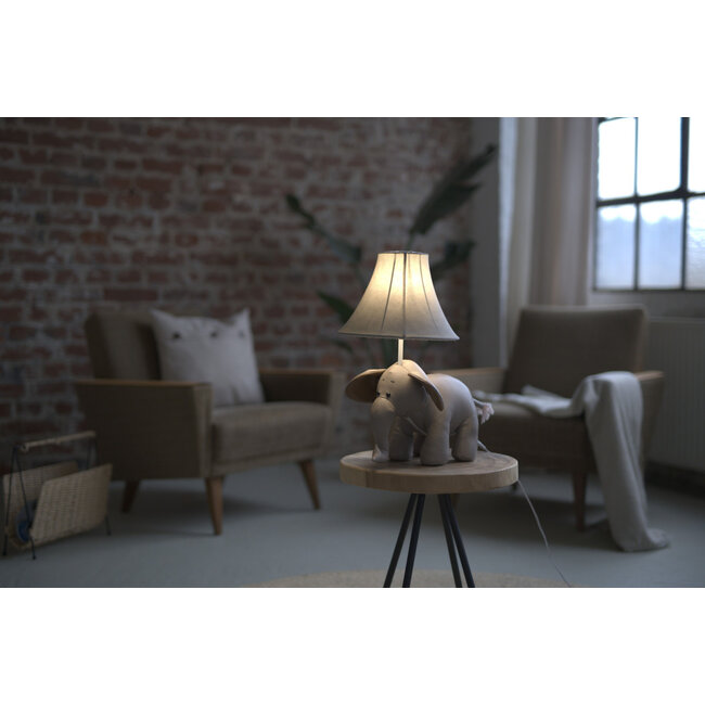 Happy Lamps - Bobby, de vriendelijke olifant - handgemaakte sfeerlamp