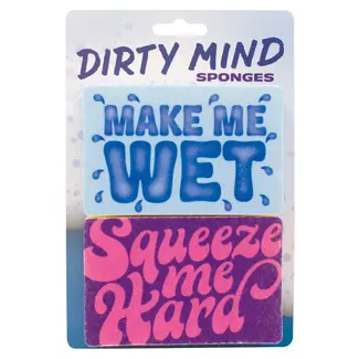 UPG Afwassponsjes Dirty Mind - Make Me Wet / Squeeze Me Hard