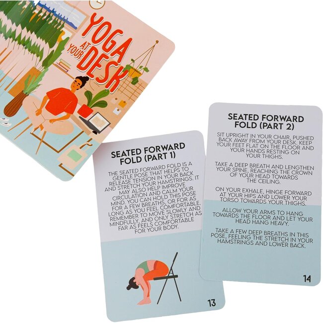 Gift Republic - Cards Set Yoga At Your Desk