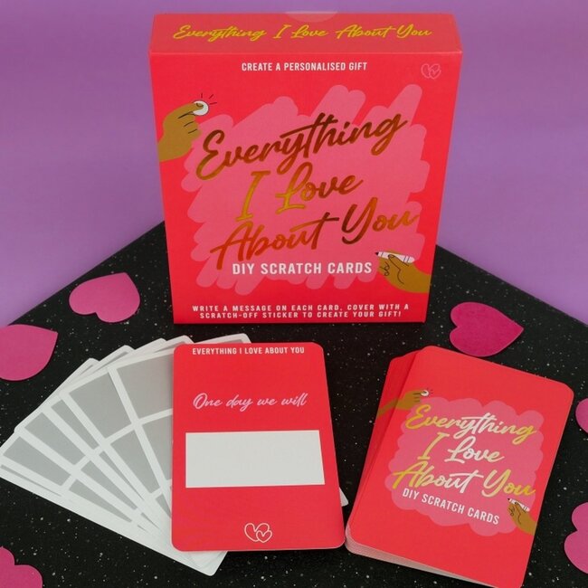 Gift Republic - Scratch Cards Everything I Love About You