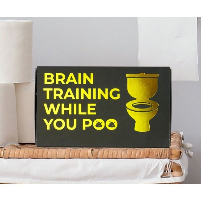 Gift Republic - Kartenset Brain Training While You Poo