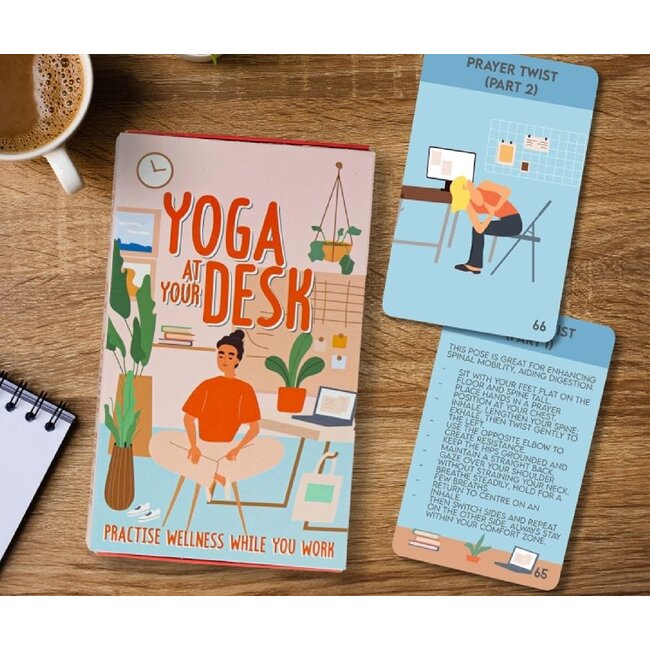 Gift Republic - Kartenset Yoga At Your Desk