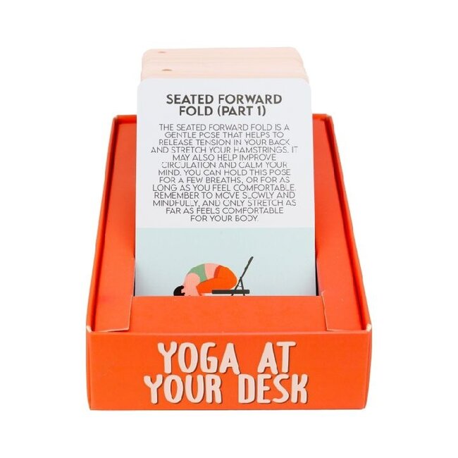 Gift Republic - Cards Set Yoga At Your Desk