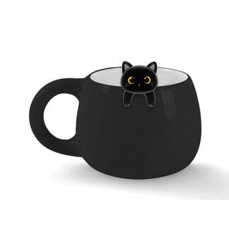 i-total Mug Charm - Black Cat