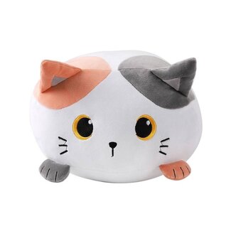 i-total XXL Coussin Moelleux Chat Blanc