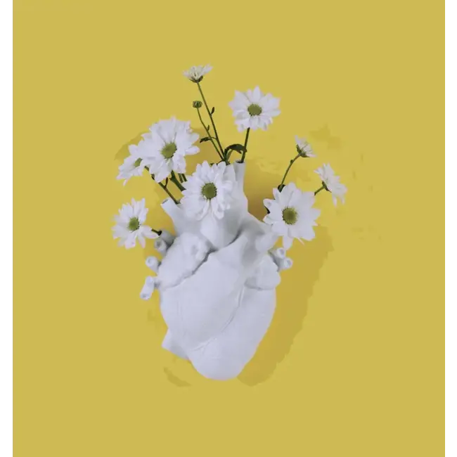 Seletti - Vase Love In Bloom - Heart Vase