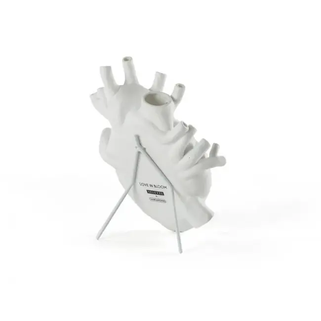 Seletti - Vase Love In Bloom - Heart Vase