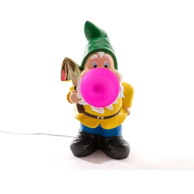 Seletti - Tischlampe Gummy Working - Zwergenlampe