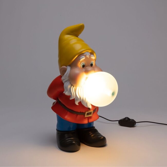 Seletti - Lampe de Table Gummy Snooping - Lampe Nain