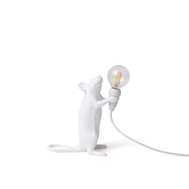 Seletti - Mouse Lamp Step - standing mouse