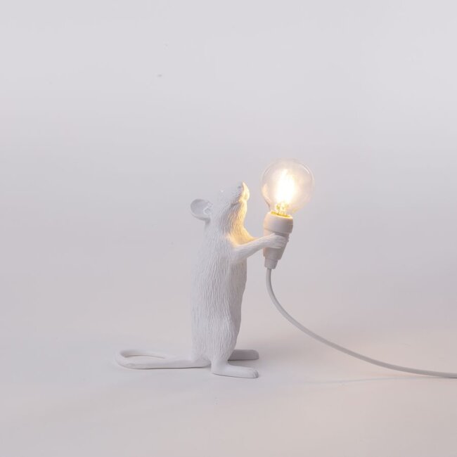 Seletti - Mouse Lamp Step - standing mouse