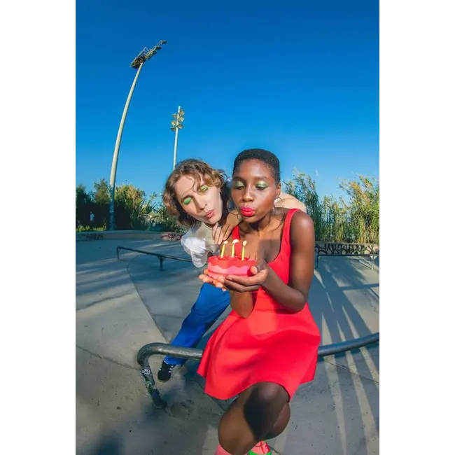 Eat My Socks - Chaussettes Happy Birthday - gâteau d'anniversaire  - 2 paires