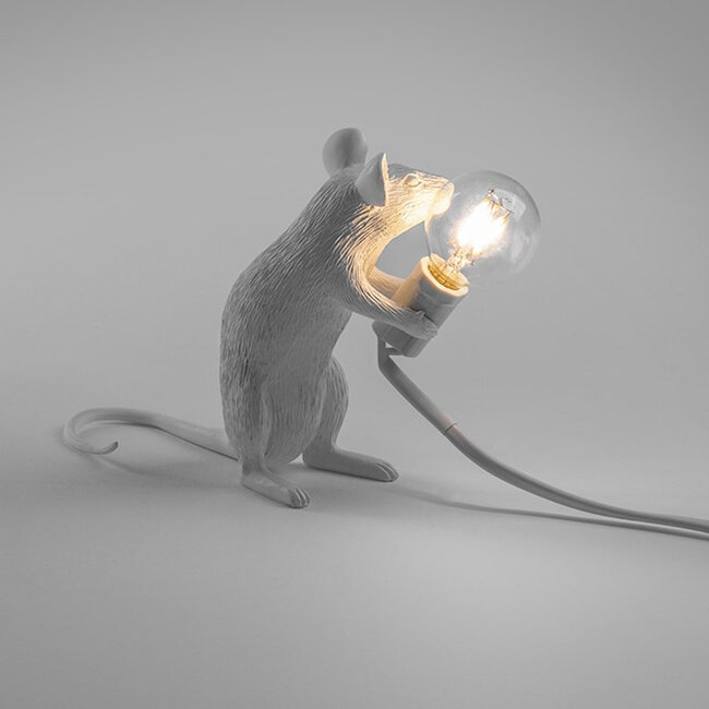 Seletti - Mauslampe Mac - sitzende Maus