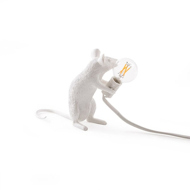 Seletti - Mauslampe Mac - sitzende Maus