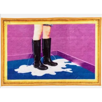 Seletti Tapis de Bain Milky Boots