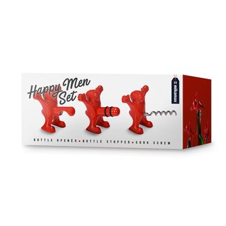 Happy Men Set - Wijnaccessoires